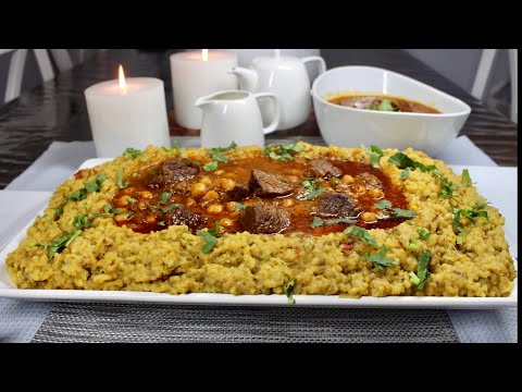 Afghan Authentic Shola Ghorbandi Recipe (شوله غوربندی)