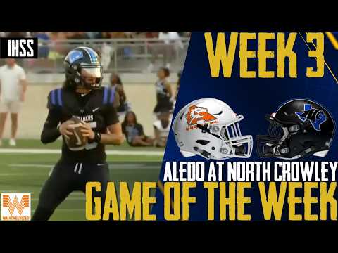 North Crowley Shuts Out Aledo 26-0 in Dominant 6A Opener