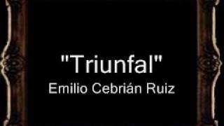 Triunfal - José Melchor Blanco  y Emilio Cebrián Ruiz [BM]