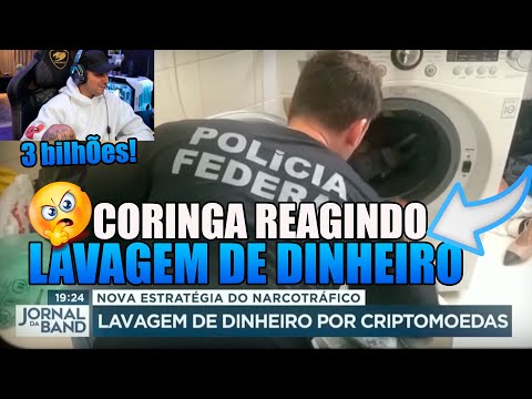 CORINGA REAGINDO O MUNDO DA LAVAGEM DE DINHEIRO BILIONÁRIO😱!