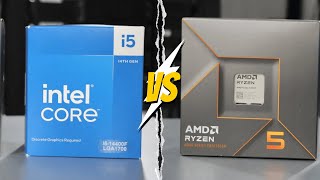 AMD Ryzen 5 8400F vs Intel Core i5-14400F | Which One Wins?