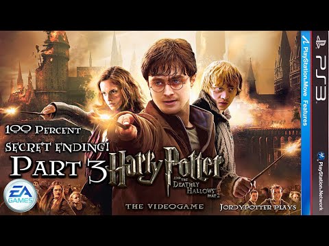 Harry Potter and the Deathly Hallows – Part 2 (PS3, X360, PC) 100% Walkthrough Gameplay! PART 3!