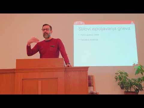 Život smisla 1.predavanje; Gnev predavač: dr Marko Lukić  13.12.2019.god