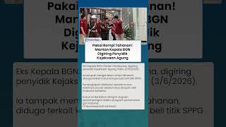 Pakai Rompi Tahanan! Mantan Kepala BGN Digiring Penyidik Kejaksaan Agung