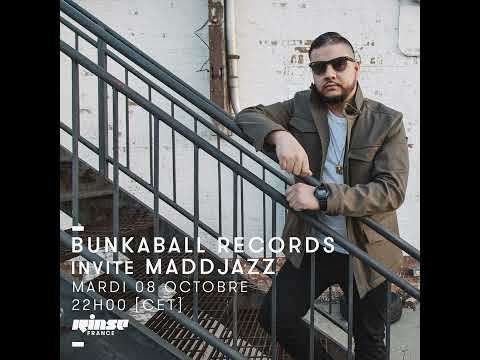 Bunkaball Radio Show 012 - Special Guest : Maddjazz On Rinse Fr