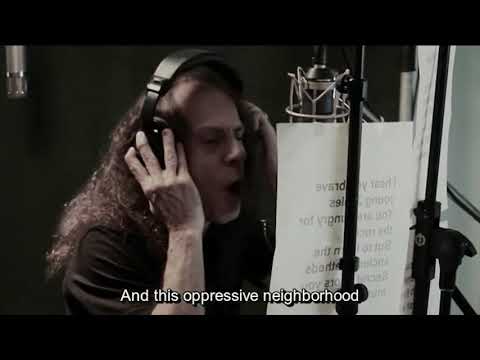 Ronnie James DIO singing in the studio - Pick of Destiny