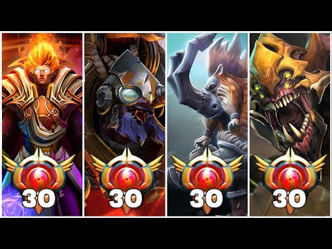 LVL 30 GRANDMASTER TIER TOP RANK IMMORTAL PLAYERS in Dota 2 - Ep. 13