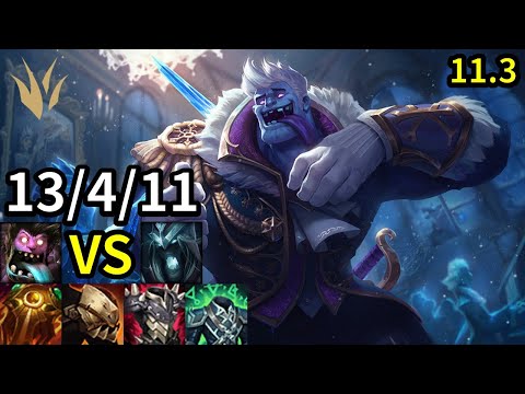 Dr. Mundo Jungle vs Karthus - EUW Master | Patch 11.3