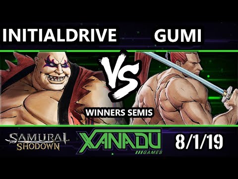 F@X 313 SamSho - Initialdrive (Earthquake) Vs. GUMI (Genjuro) - Samurai Shodown Winners Semis