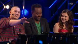 Amy Diamond & Samuel Ljungblahd - Ain't No Mountain High Enough (2010 'Så ska det låta' lyrics_EN)