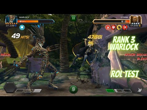 6 STAR RANK 3 WARLOCK STROLLING THROUGH ROL