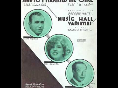 "And So I Married The Girl" Charlie Palloy and His Orchestra 1932