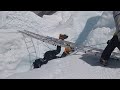 Everest Crevasse Fall Emergency Rescue