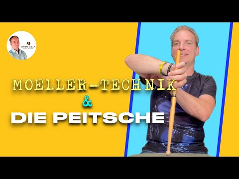 Moeller-Technik und die Peitsche / Whip - wie hängt das zusammen? Schlagzeug lernen mit Rudi Hein