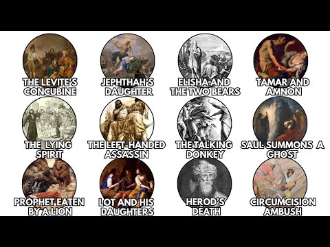 Every Hidden and Disturbing  Bible Story Explained In 17 minutes