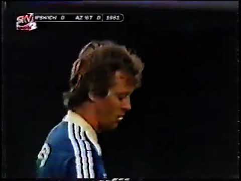Ipswich Town v AZ Alkmaar UEFA Cup Final 1st Leg 06-05-1981