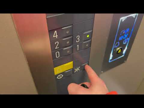 EPIC motor Schindler S-Series elevator @La Plagne, France