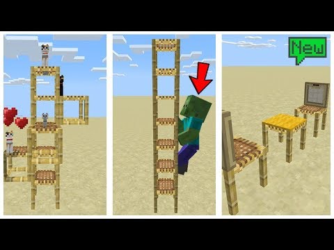 ECKOSOLDIER - Minecraft 1.14 Update - Scaffolding Building Tips and Tricks