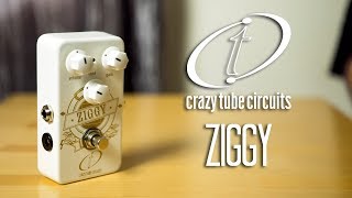 Video thumbnail for Crazy Tube Circuits - Ziggy Overdrive Pedal Demo Vox/Marshall Style Overdrive (3 Guitars) by HarryAndAGuitar