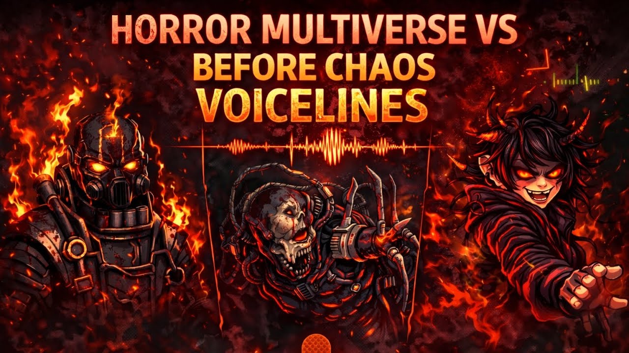 VoiceLines Parte 2 🔥 Torcher, Prototype 1006 & Devilish | Horror Multiverse VS: Before Chaos (BETA)