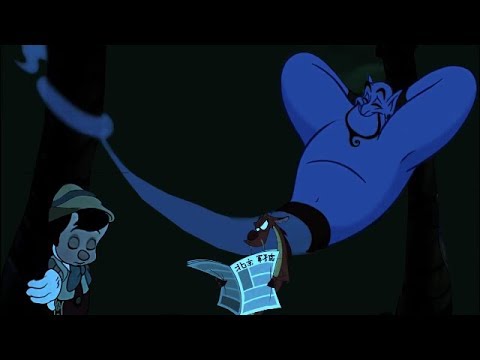 "The Ohana Book" ("The Jungle Book") Part 11 - Mushu and Genie's Moonlight Talk