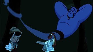 "The Ohana Book" ("The Jungle Book") Part 11 - Mushu and Genie's Moonlight Talk