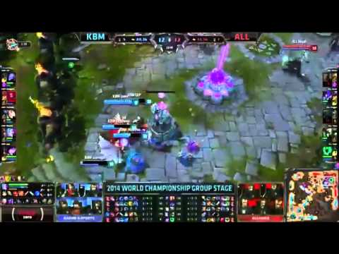 Melhores momentos | Campeonato Mundial de LOL Kabum Win | Grupo D | KBM x ALL | 28/09/14