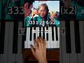 Mingle Game Song Round And Round Squid Game ON PIANO Shorts Squidgame Squidgame2