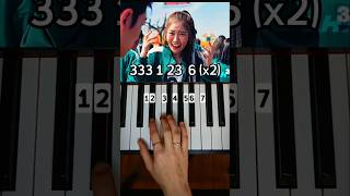 Download lagu Mingle Game Song 'Round and Round' Squid Game - ON PIANO!!!#shorts #squidgame #squidgame2 mp3