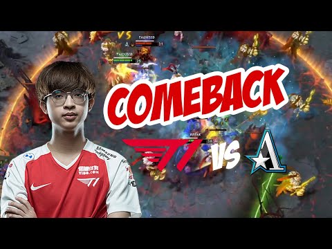 Comeback Moment T1 vs Aster #TI10