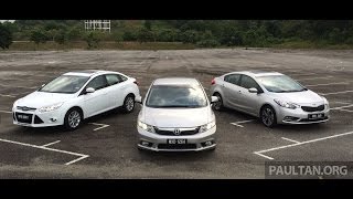 DRIVEN #4: Honda Civic vs Kia Cerato vs Ford Focus