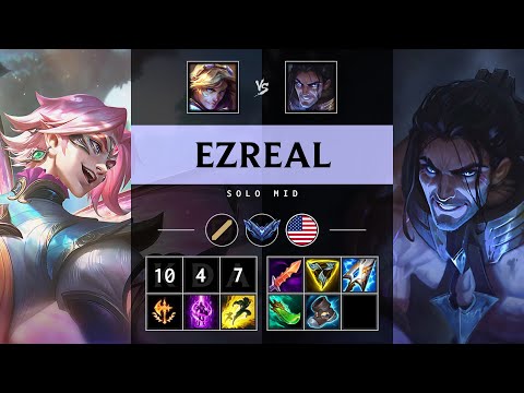 Ezreal Mid vs Sylas: Legendary - NA Diamond Patch 25.S1.1
