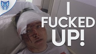 I FUCKED UP! [VLOG #98] *WARNING BLOOD*