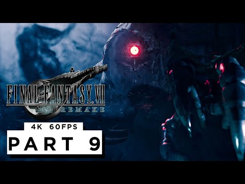 FINAL FANTASY 7 REMAKE PS5 Walkthrough Gameplay Part 9 - (4K 60FPS) FULL GAME