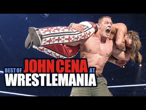 Best of John Cena at WrestleMania: Full Match Marathon