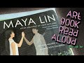 Art Book Read Aloud: Maya Lin,  Artist-Architect of Light and Lines