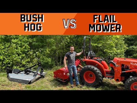 Bush Hog vs Flail Mower