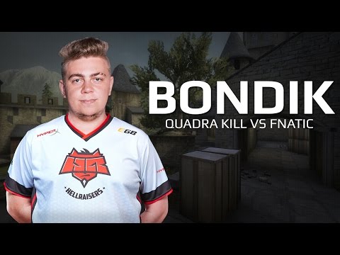 Highlight: bondik vs fnatic at ESL Pro League Season 4