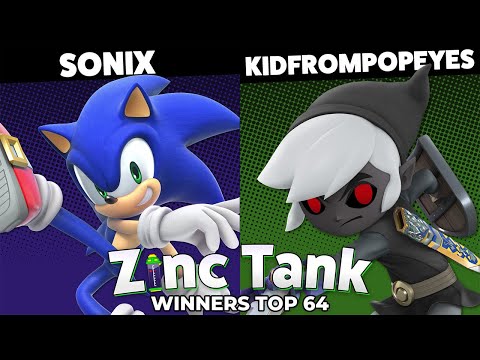 Zinc Tank #3 Winners Top 64 - Sonix (Sonic) vs Kidfrompopeyes (Toon Link)