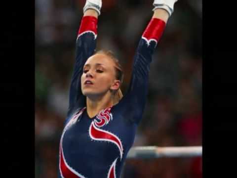 Nastia Liukin & Shawn Johnson 2008 Olympics 9 Medals