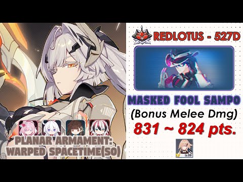 Honkai Impact 3rd:Ex-Abyss RedLotus (527D) V8.5 | Sampo (Melee) | PAWS(S0) w/ Friends.