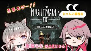 【#LittleNIGHTMARES】　ＤＬＣ　バックステージやっていく！　#ラジオ　#雑談　#にゃんこ屋　#夫婦配信