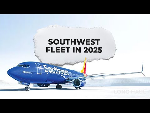 Over 800 737s! The Southwest Fleet In 2025