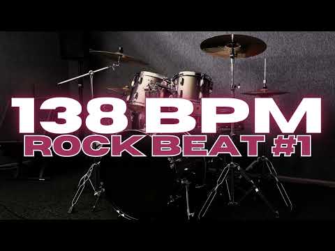 138 BPM - Rock Drum Beat - Loop 1