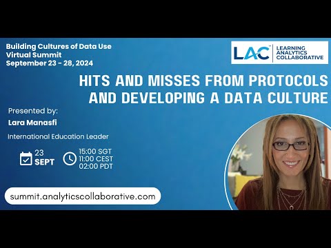 Hits & Misses from Protocols & Developing a Data Culture | Lara Manasfi