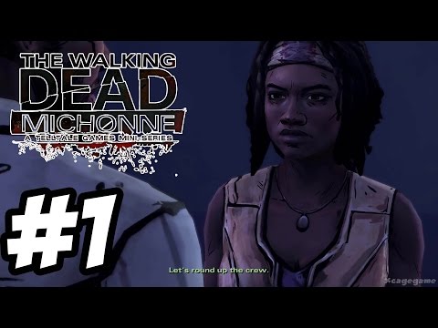 The Walking Dead Michonne Episode 1 Gameplay Walkthrough Part 1 Full Game  - No Commentary [ HD ]