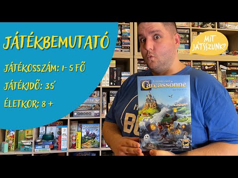 A ködbe zárt Carcassonne Játékbemutató - Mit Játsszunk?