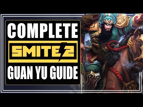 SMITE 2 GUAN YU GUIDE | How to play - Where to play - What to build