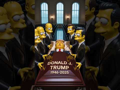 Simpsons Prediction for 2025😱Did They Predict Donald Trump's Death?