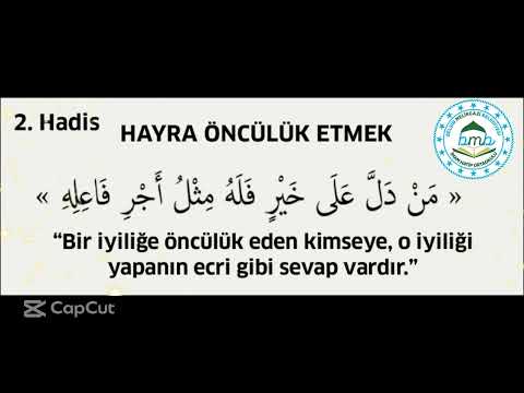 10 HADİS EZBER YARIŞMASI